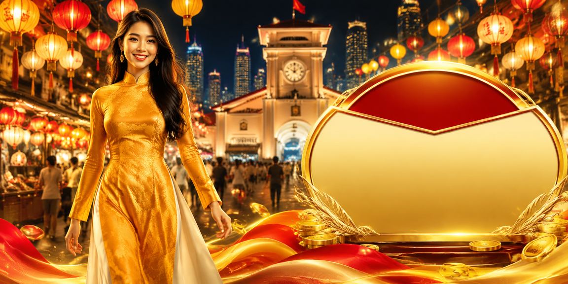 Người chơi tại TP.HCM trải nghiệm cá cược trực tuyến với trang phục áo dài truyền thống Việt Nam