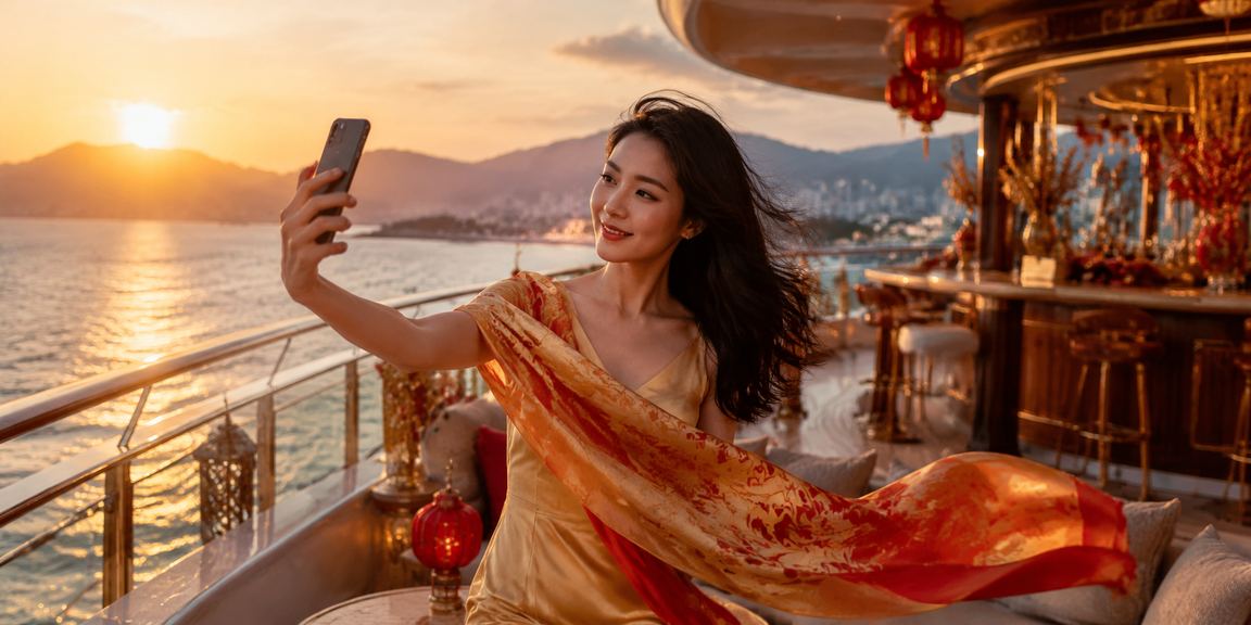 Người chơi trải nghiệm casino mobile tại bãi biển Nha Trang
